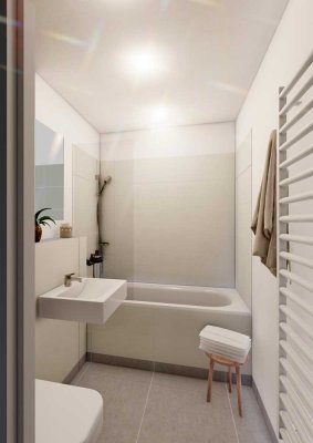 Erstbezug nach Sanierung! 3-Zimmer-Wohnung mit Balkon!