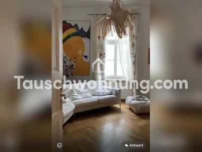 Tauschwohnung: Super Altbauwohnung 4,5 Zi gegen 2,5 Zi auch in Schwabing