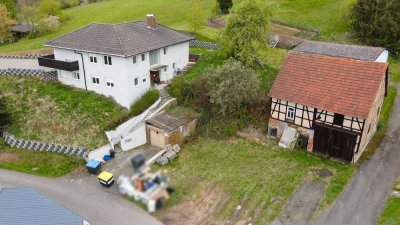 Vielseitige Nutzungsmöglichkeiten! Geräumiges Zweifamilienhaus in Machtlos