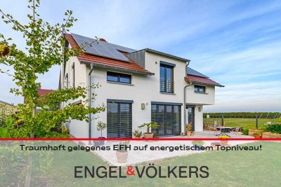 Traumhaft gelegenes, repräsentatives Einfamilienhaus auf energetischem Topniveau!