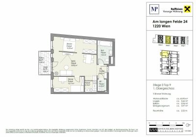 Eigentumswohnung | Stadt. Land. Fluss. | 3 - Zimmer Wohntraum - Top 3/9