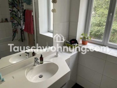 Tauschwohnung: 2-Raum-Maisonette-Whg mit Terrasse und Beet im Hinterhof