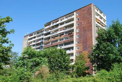 Herrlicher Blick über Cottbus - schöne Wohnung mit 2 Balkonen in zentraler Lage