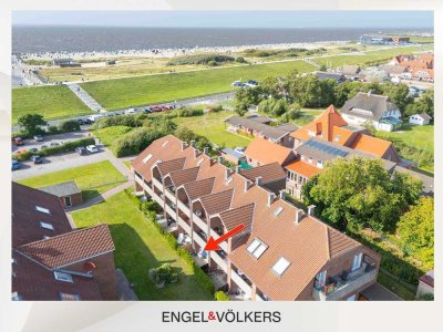 Norddeich: EG Wohnung am Strand,  mit Genehmigung für gewerbliche. Ferienvermietung