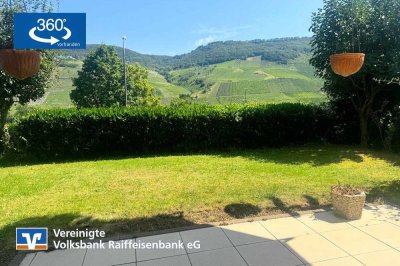 Erdgeschosswohnung mit Garten und Blick auf die Weinberge