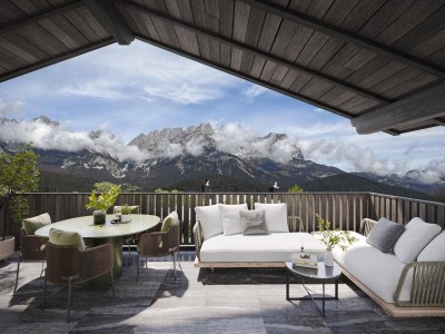 Panorama Lodges mit Kaiser Blick