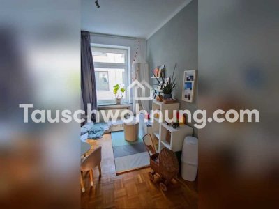 Tauschwohnung: 3-Zi-Wohnung mit Balkon in zentraler Lage sucht min. 4 Zi