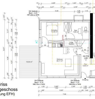 Erstbezug mit Balkon: Exklusive 2-Raum-Terrassenwohnung mit gehobener Innenausstattung in Seefeld