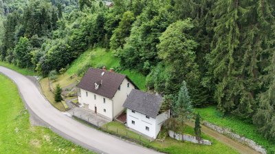 Köflach! Bauernhaus in ruhigen Waldrandlage