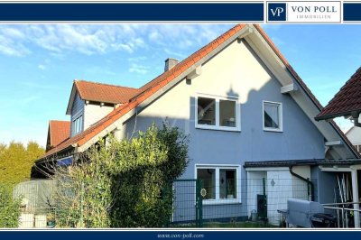 Freistehendes Einfamilienhaus mit großer Einliegerwohnung, Hybrid-Heizung und PV-Anlage