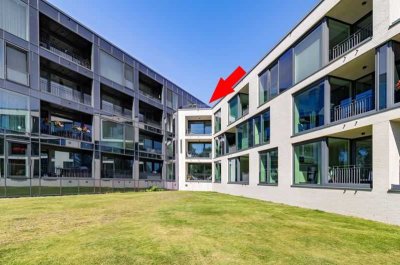 Stadtleben mit Weitblick: Dachterrasse & Schleiblick in Bestlage