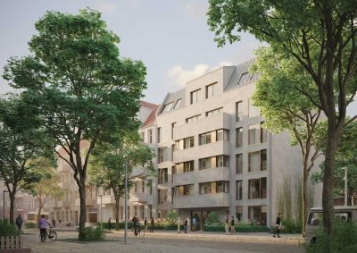 Perfekte Anlage am Prenzlauer Berg: Provisionsfreie 2-Zi Neubauwohnung mit Balkon