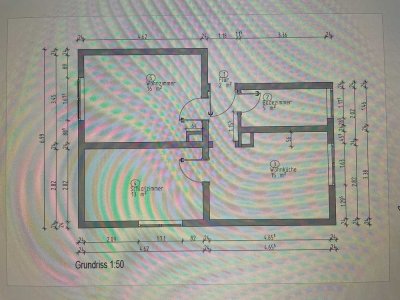 Helle, gemütliche 2-Raum-Single-Wohnung im schönen Haarzopf