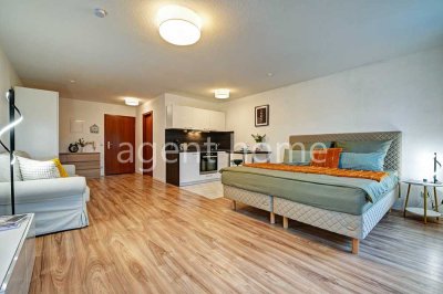 MÖBLIERT - EIN GUTER START - 1-Zimmer-Apartment mit TG-Stellplatz in Ludwigbsburg