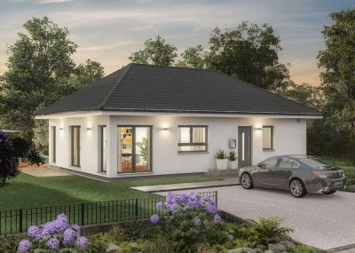 Der elegante Bungalow mit modernem Walmdach