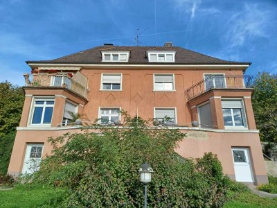 Geschmackvolle Maisonette Wohnung mit Rheinblick