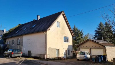 Großes Haus mit Einliegerwohnung und Garten, technisch auf Stand in Riesweiler zu verkaufen