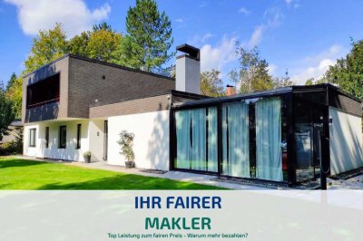 Traumhafte Architektenvilla – zeitgenössische Wohnkultur auf ruhigem Grundstück - saniert 2013