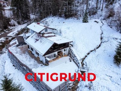 Am Alpach/Nahe des kleinen Tegernseeer Bergs - Individuelles Familiendomizil in ruhiger Naturlage