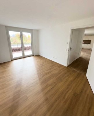 Neubau: letzte 2,5-Zimmer-Wohnung mit Gartenanteil