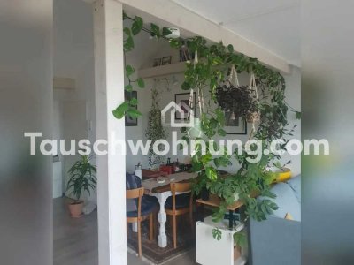 Tauschwohnung: Wunderschöne Dachgeschosswohnung mit Balkon im Grünen