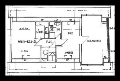 frisch sanierte 3-Zimmer-Wohnung mit geh. Innenausstattung und EBK in Mörfelden-Walldorf