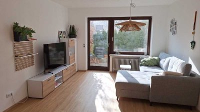 Helle 2-Zimmer-EG-Wohnung mit kleinem Garten in Saarlandstraße, Memmingen