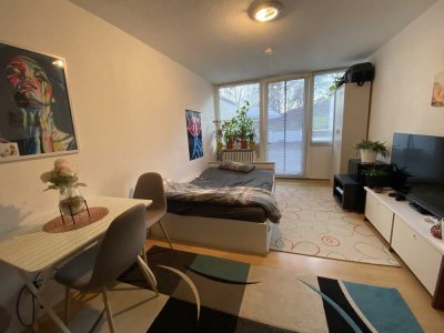 Tolles 1-Zimmer-Apartment mit großer Terrasse in Uninähe