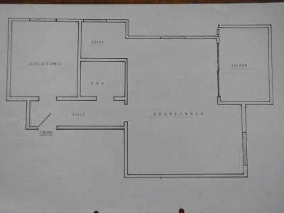 2-Raum-Single-Wohnung mit bepflanztem Balkon in Nürnberg