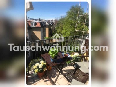 Tauschwohnung: Schöne MaisonetteWohnung mit sonnigem Balkon in Neuhausen