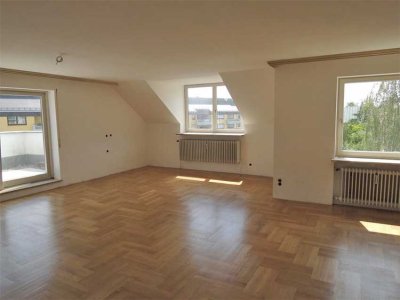 Großzügige Hainwohnung mit weitläufiger Dachterrasse