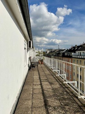 -I| ÜBER DEN WOLKEN || TOP-Appartement mit Sonnenterrasse || City Appartements |I-