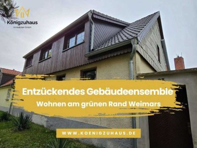 Einfamilienhaus mit mediterranem Flair am grünen Rand Weimars