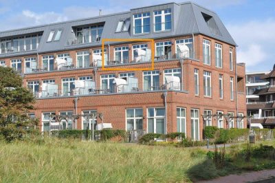 Ferienapartment mit seitlichem Meerblick auf Wangerooge