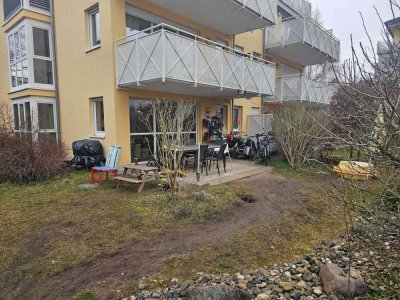 Wunderschöne 3-Zimmer- Gartenwohnung in ruhiger Lage