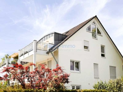 Dachgeschosswohnung /  große Dachterrasse / TG-Stellplatz / Unterhaching / Frei