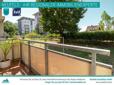 Attraktive 3-Zimmer-Wohnung mit Balkon in zentraler Lage Heilbronns zu verkaufen!