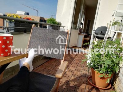 Tauschwohnung: Helle Wohnung in Sülz mit höheren Decken und Balkon