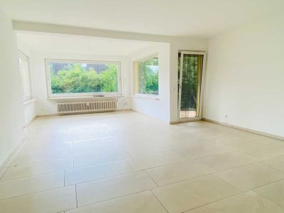 Gepflegte 3-Zi.-Wohnung - Gut renoviert, eigener Garten und Terrasse!