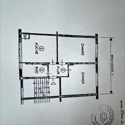 Modernisierte 2-Raum-Wohnung in Hildesheim