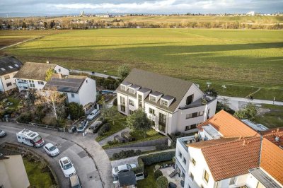 Neu errichtete Eigentumswohnung mit unverbaubarem Blick auf Main und Wein in Bischofsheim