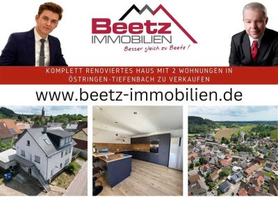 Ideal für 2 Generationen ! Komplett renoviertes 2 Familienhaus im schönen Tiefenbach.