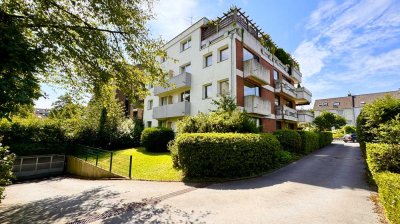 Traumhaft ruhig gelegene 4 Raum-Wohnung mit umlaufendem Balkon & offenem Kamin