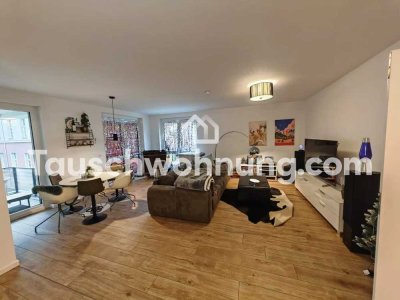 Tauschwohnung: 4 Zimmer Neubauwohnung Neukölln mit Balkon und Küche