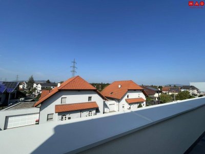 Diese Dachterrassenwohnung mit moderner Ausstattung bietet dank Top-Infrastruktur u. engergieoptimierter Bauweise ideale Voraussetzungen um nachhaltig Leben zu können! Sofort beziehbar!