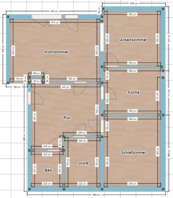 Attraktive 4-Zimmer-Erdgeschosswohnung mit Balkon und Einbauküche in Dausenau