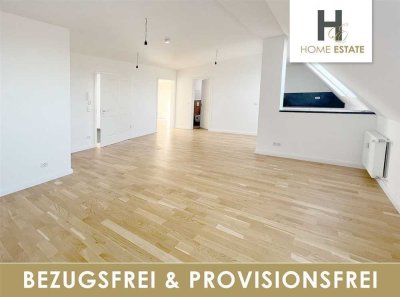 Bezugsfreie Dachgeschosswohnung - Detailverliebt & Provisionsfrei