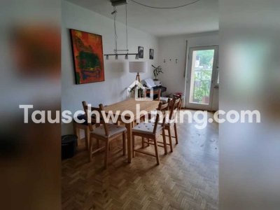 Tauschwohnung: Wohnungstausch Zweizimmerwohnung gegen 3 - 4 Zimmerwohnung