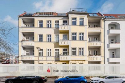 Eigentumswohnung im Altbau mit Loggia - im Dörpfeld-Kiez