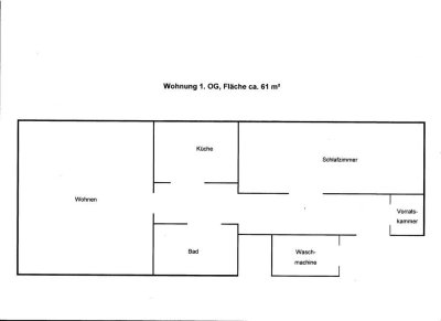 Schöne und gepflegte 2-Zimmer-Wohnung in Krefeld